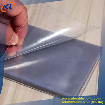 Màng mica bóng kính PVC
